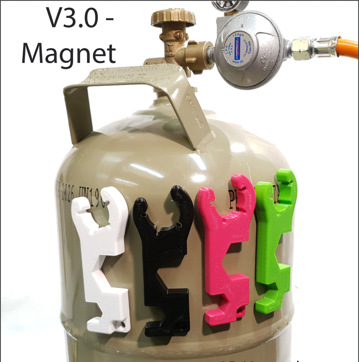 Gasflaschen Schlüssel | 3D Druck | Gasreglerschlüssel, Camping, Wohnmobil, Grill, in verschiedenen Farben