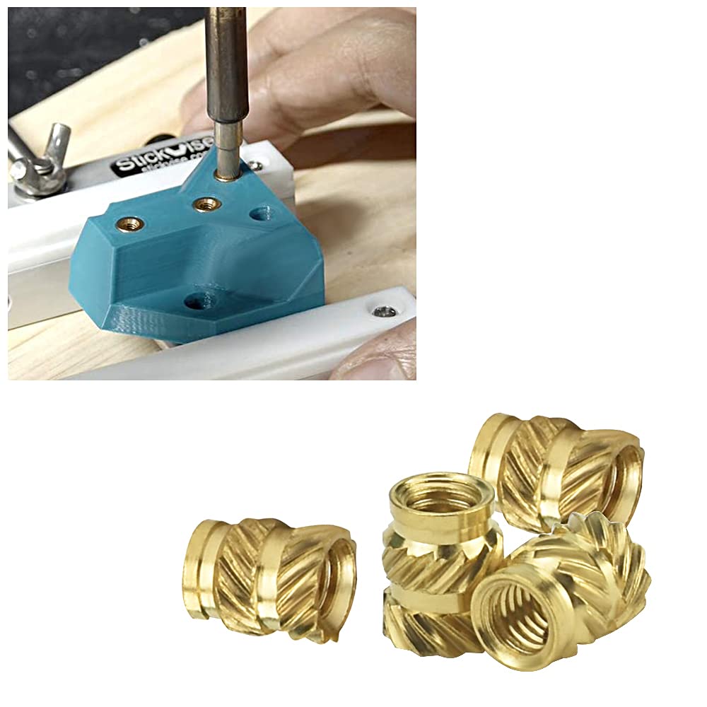 Gewindeeinsätze Gewinde 3D-Druck Einpressmuttern geeignet für PLA, PETG, ASA, ABS