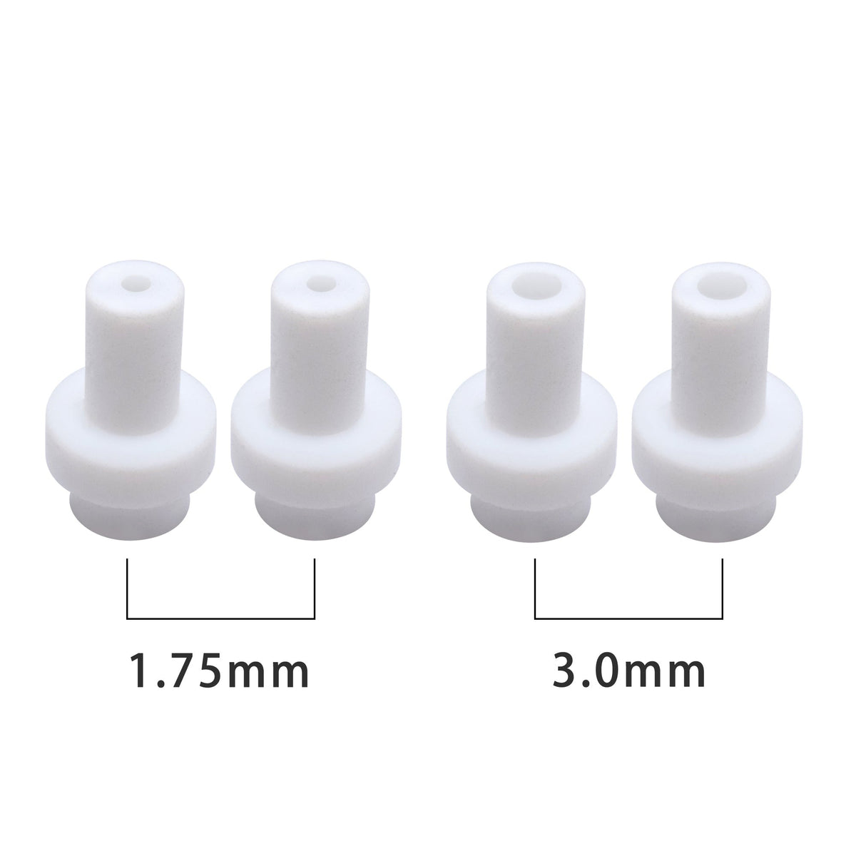 Teflon PTFE Hot End Isolator Coupler / Koppler passend für Ultimaker 2.0 für 1.75mm Filament 3D Drucker
