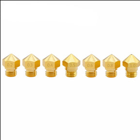 M7 Nozzlen - 3D-Drucker Düsen für MK10 Hotends Extruder z.B. passend für Flashforge Dremel etc.