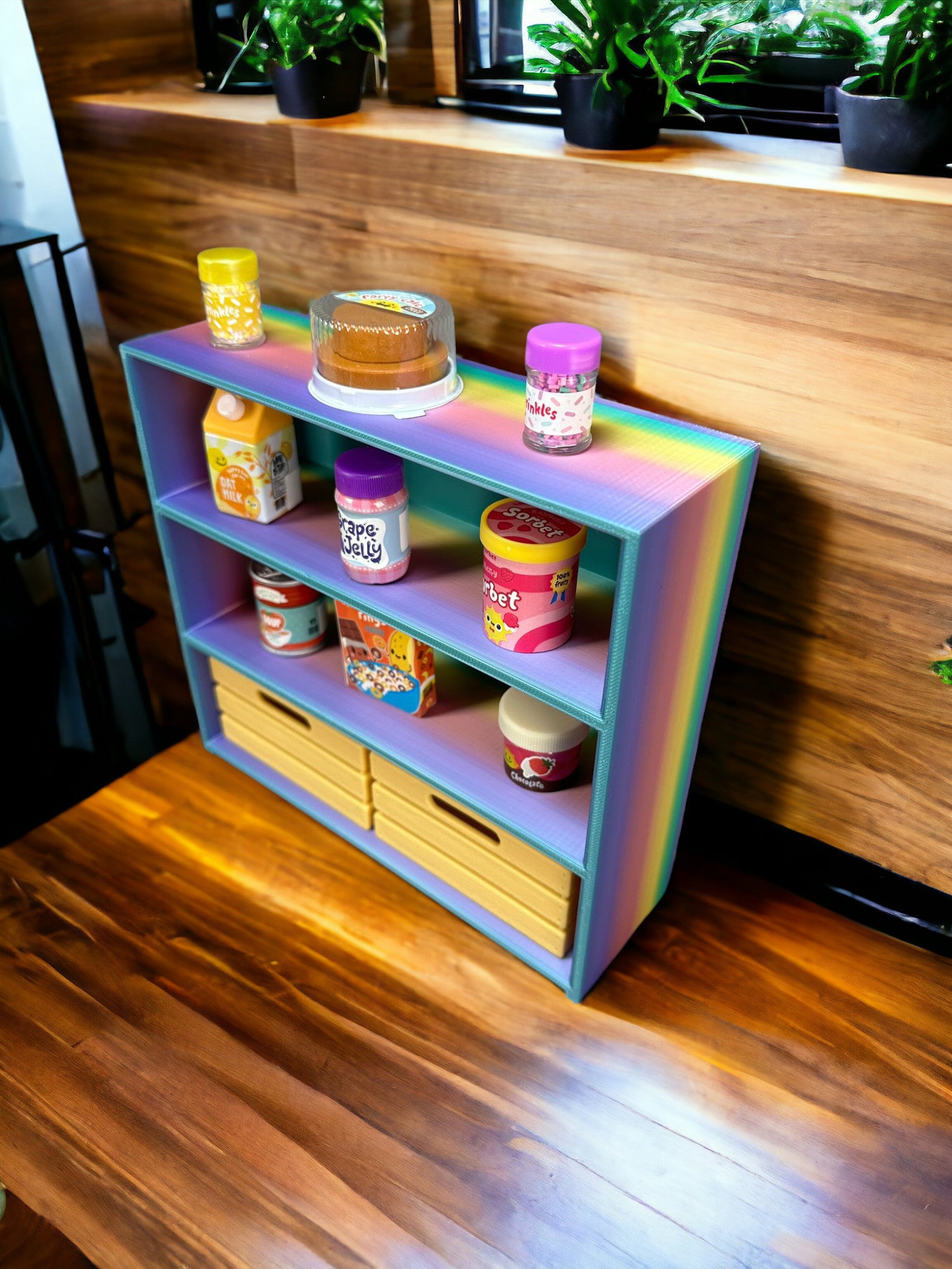 Mittleres Vorratsregal passend für Miniverse in verschiedenen Farben