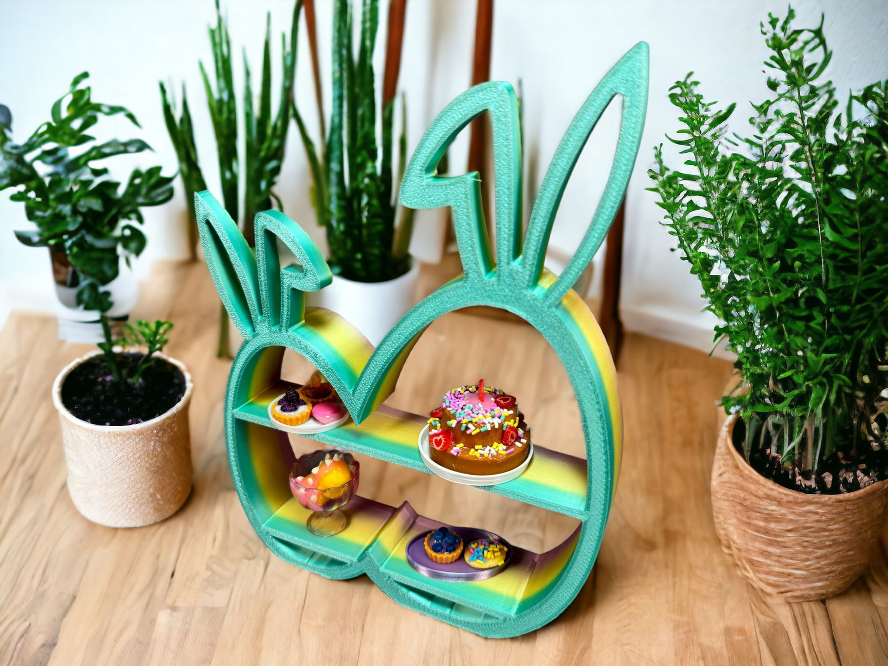 Ostereiregal V2 passend für Miniverse / Mini Brands in verschiedenen Farben