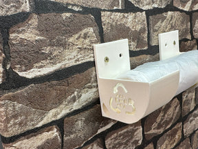 Müllbeutelspender,  Rollenhalter, Beutelspender universal zur Wandmontage z.B. für Müllbeutel