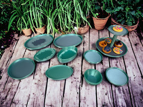 Miniverse Teller,Schüsseln Und Kuchen/Teilchen Ständer 14 Teile passend für Miniverse / Mini Brands in verschiedenen Farben