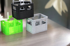 Batteriehalter im Bierkasten-Design - ein ideales Geschenk - verschiedene Farben