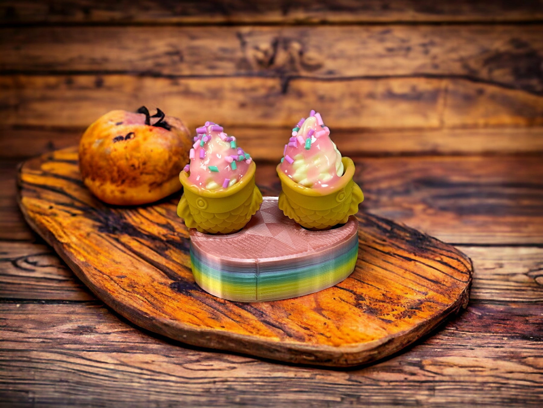 Ständer / Halter für Eisfischtüten (oval) passend für Miniverse / Mini Brands in verschiedene n Farben und Formen