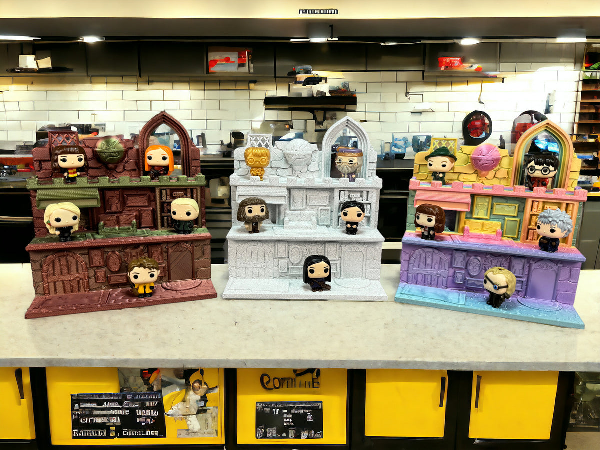 Exclusives Harry Potter Funko Pop Regal in verschiedenen Farben