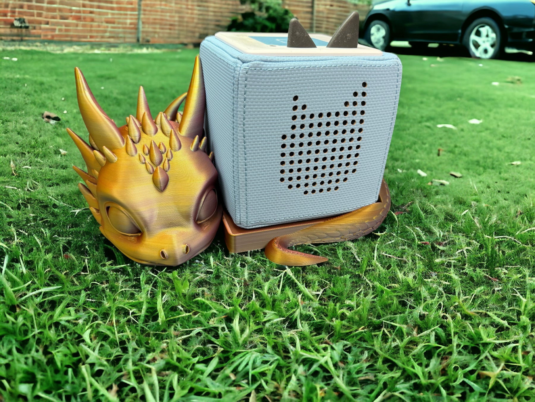 Exklusiver Drachen Halter passend für Toni Boxen aus nachhaltigem Material