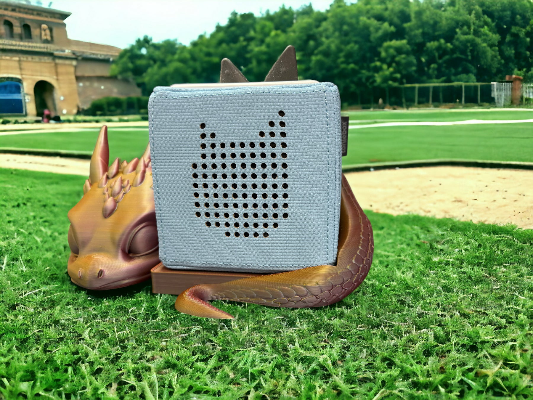 Exklusiver Drachen Halter passend für Toni Boxen aus nachhaltigem Material