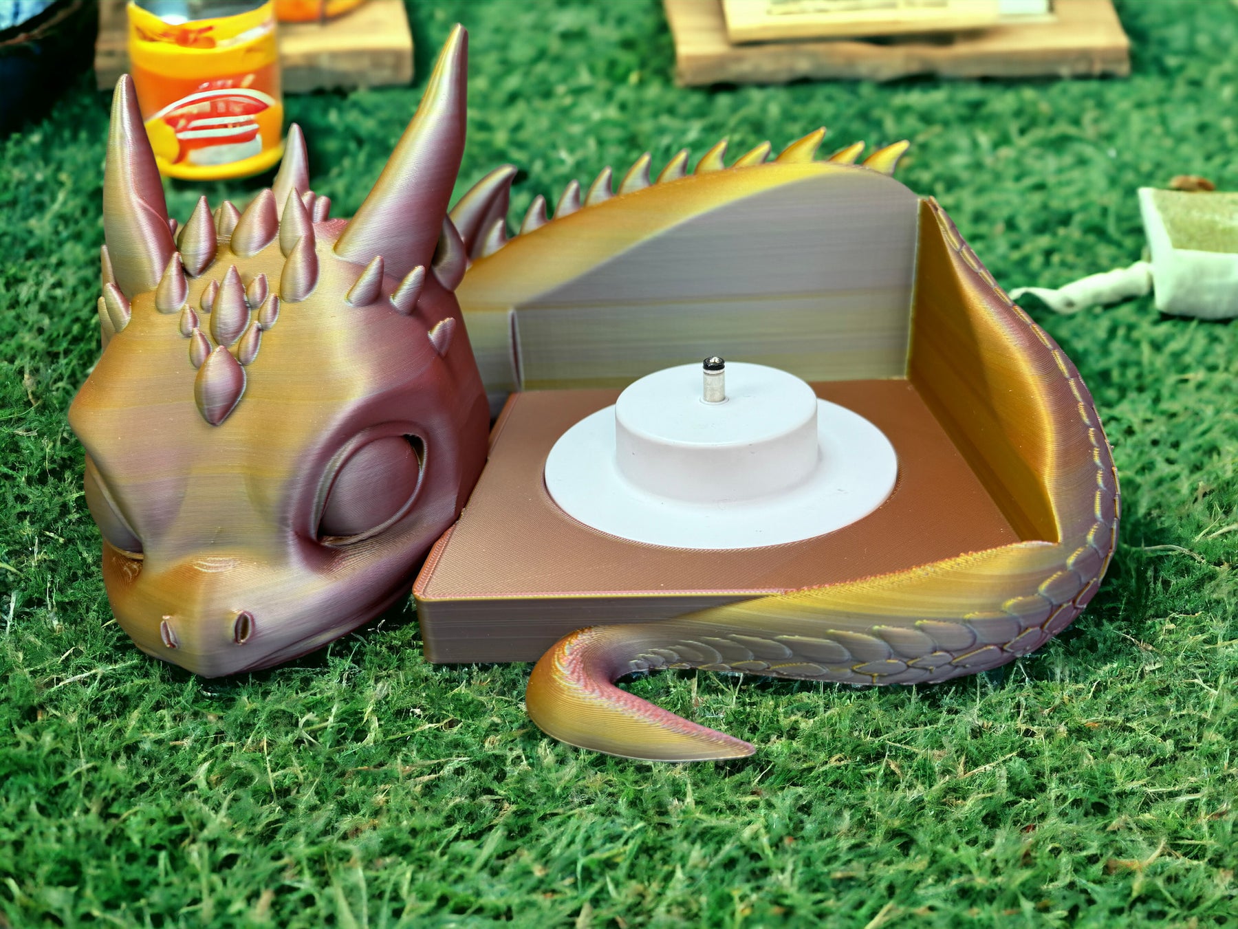 Exklusiver Drachen Halter passend für Toni Boxen aus nachhaltigem Material