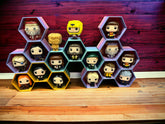 Funko Pop Kinder joy Pentagon Regal stapelbar in verschiedenen Farben