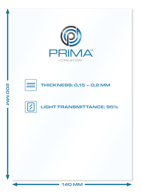 FEP-Folienblätter Für 3d-Drucker - 140 X 200 Mm - 5er-Pack