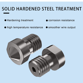 Nozzle gehärtet  für 3D-Drucker passend bei E3D Hot Ends V5, V6-Anycubic Chiron