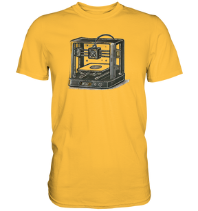 T-SHIRTS MIT DEM DESIGN „3D Printer“ IN VIELEN FARBEN UND GRÖSSEN - PREMIUM SHIRT - Premium Shirt