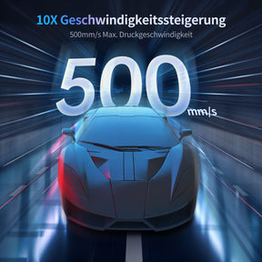 Anycubic Kobra 2 Pro 3D Drucker 500mm/s schneller Vibration &Folw Control APP