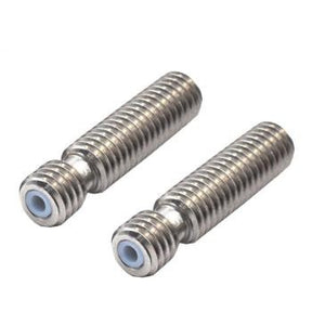 Heatbreak mit PTFE Zuführrohr MK8 30mm 1,75mm 3D Drucker z.B. passend für Anet Prusa